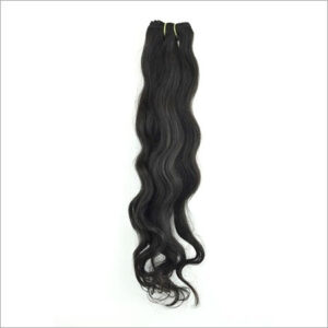 Natural Wefted Remy Hair Extension Natural Wave