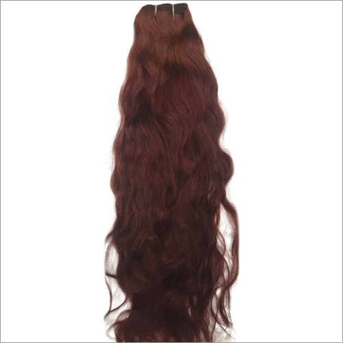 reds wefted remy hair red color 35